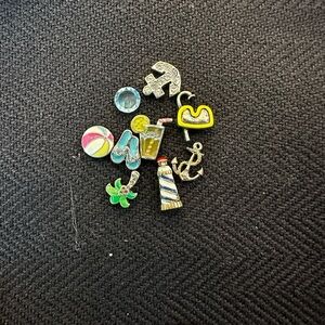 Nautical and Beach-Themed Charms Set